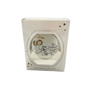 Heart Gifts by Teresa Hand Painted Christmas Ornament Friendship - New in Box